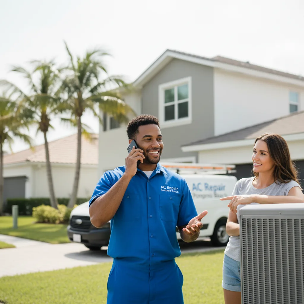 AC Repair Pompano Beach customer support in Olton